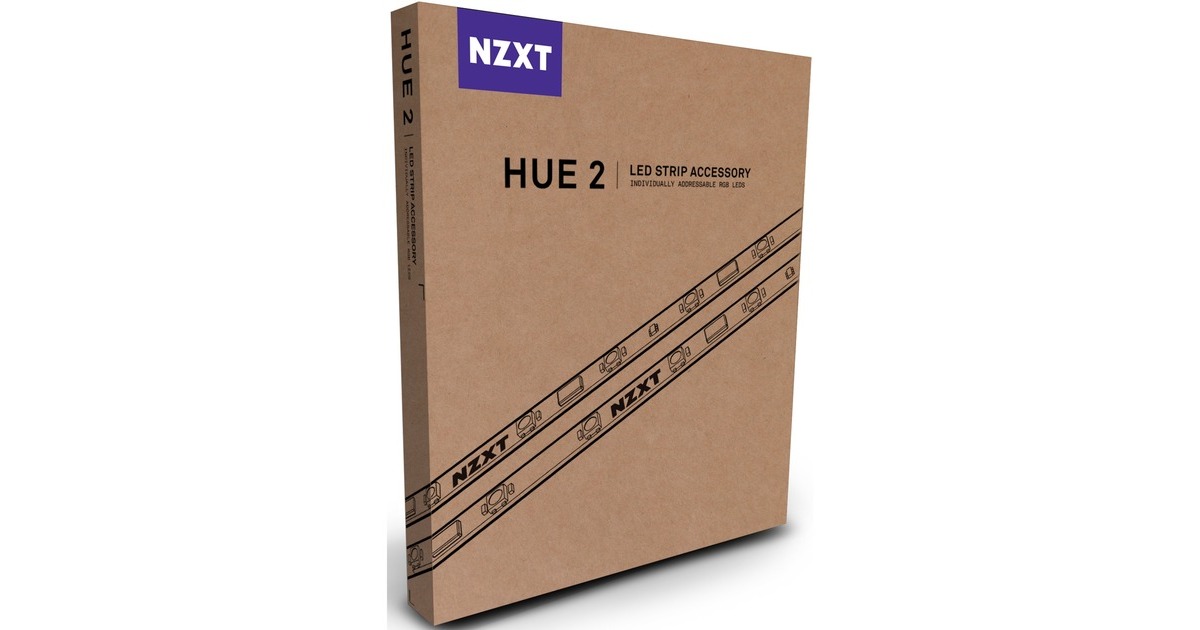 NZXT Hue 2 LED-Strips RGB, LED-Streifen(2x 200 mm)