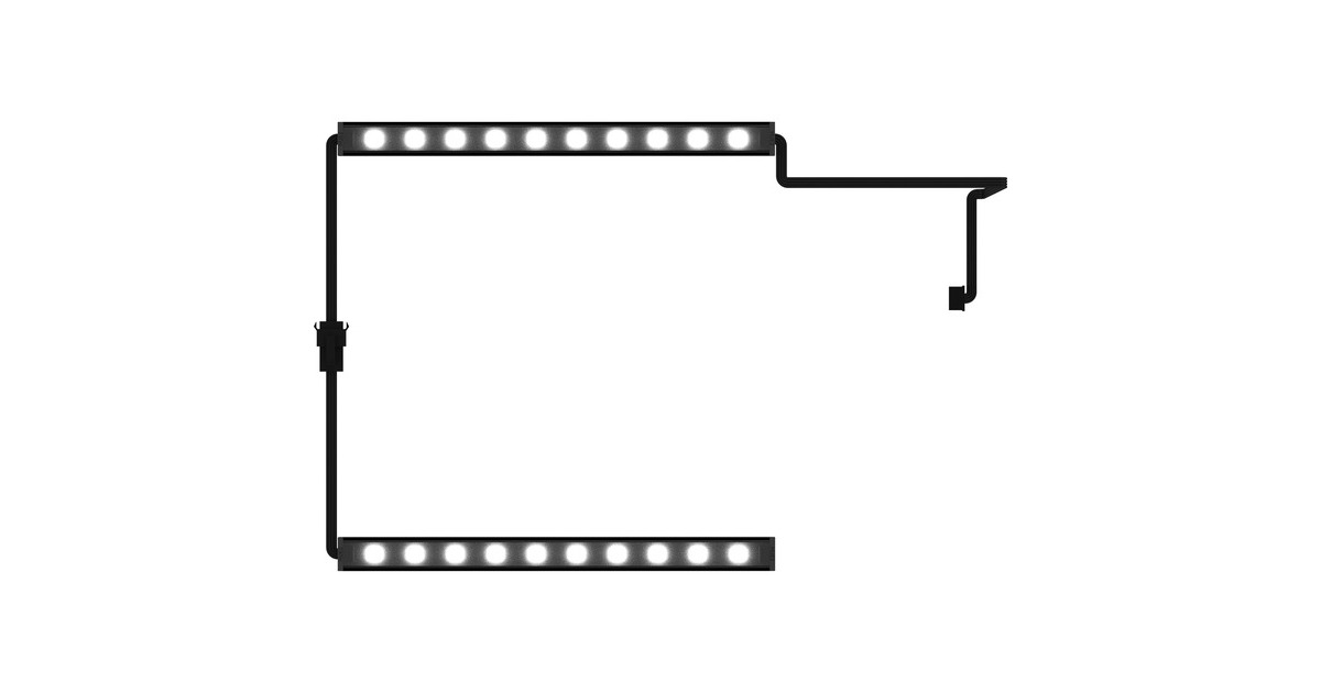 NZXT Hue 2 Underglow - 200 mm, LED-Streifen(für mATX und ITX-Gehäuse, ohne Controller)