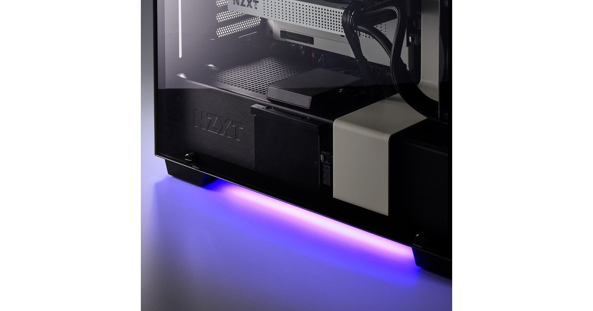 NZXT Hue 2 Underglow - 200 mm, LED-Streifen(für mATX und ITX-Gehäuse, ohne Controller)