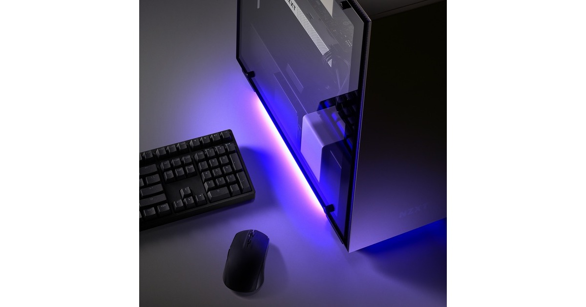 NZXT Hue 2 Underglow - 200 mm, LED-Streifen(für mATX und ITX-Gehäuse, ohne Controller)