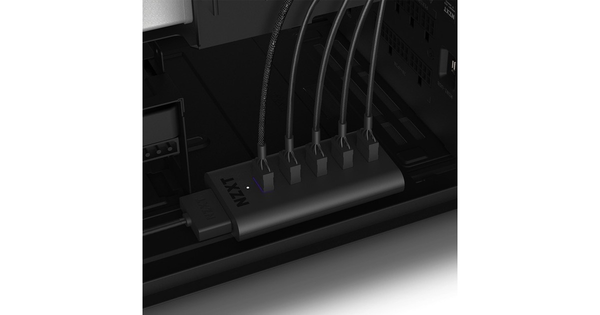 NZXT Internal USB Hub (Gen 3), USB-Hub(schwarz)