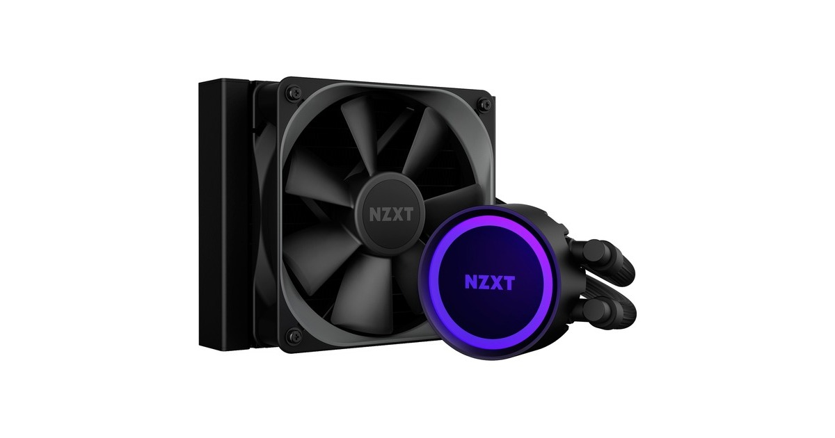 NZXT Kraken 120mm, Wasserkühlung(schwarz (matt), AM4 ready)