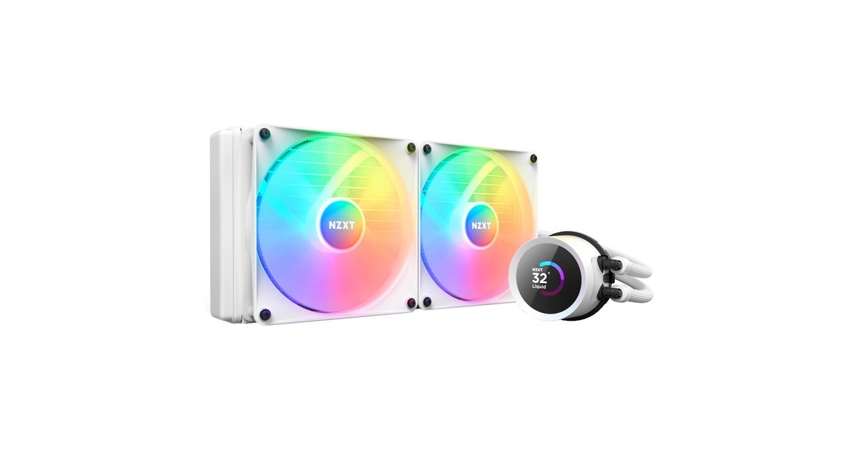 NZXT Kraken 280 RGB 280mm, Wasserkühlung(weiß)