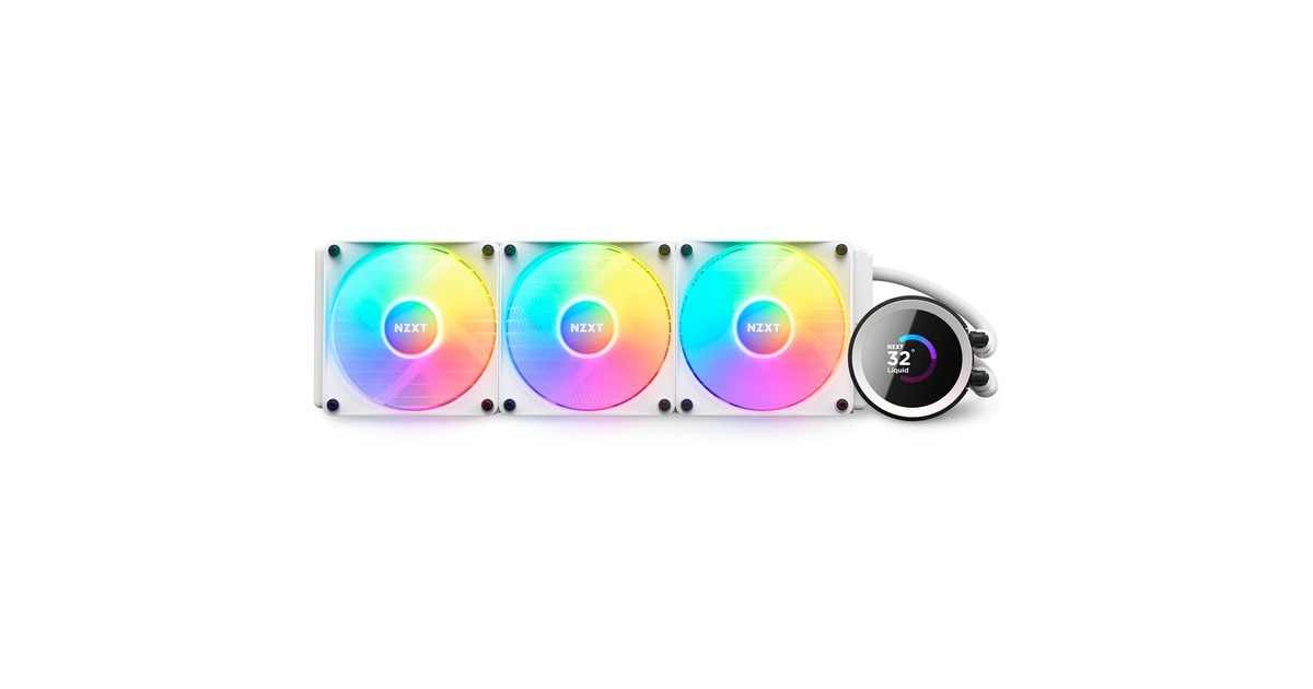 NZXT Kraken 360 RGB 360mm, Wasserkühlung(weiß)