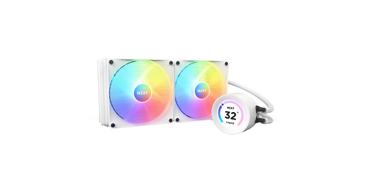 NZXT Kraken Elite 280 RGB 280mm, Wasserkühlung(weiß)