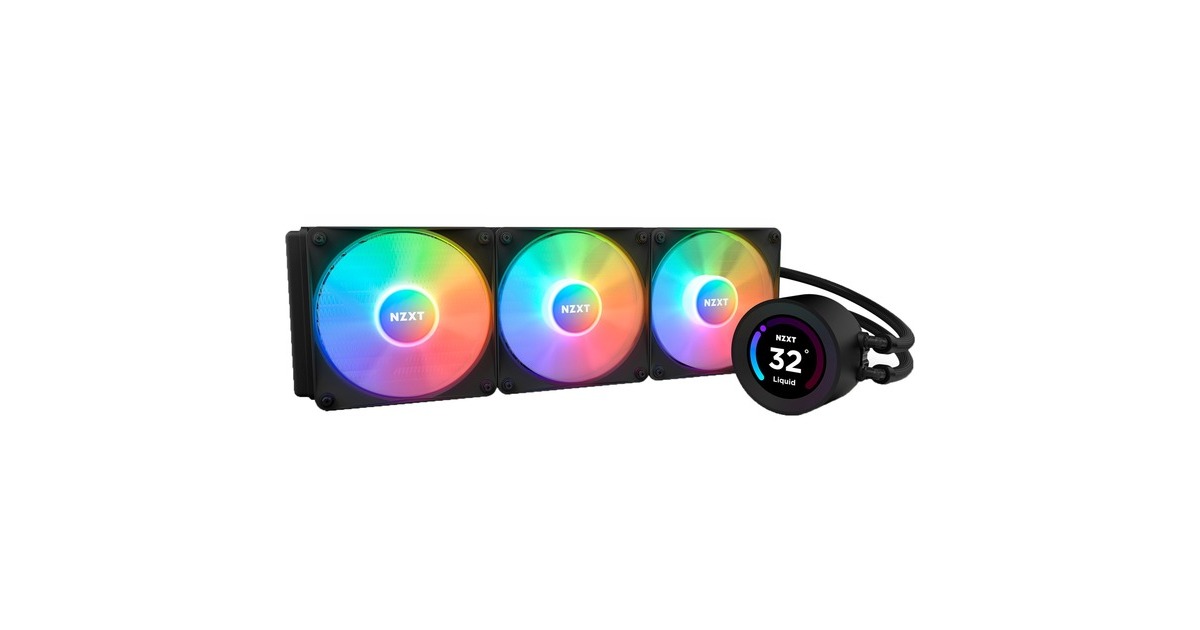 NZXT Kraken Elite 360 RGB 360mm, Wasserkühlung(schwarz)