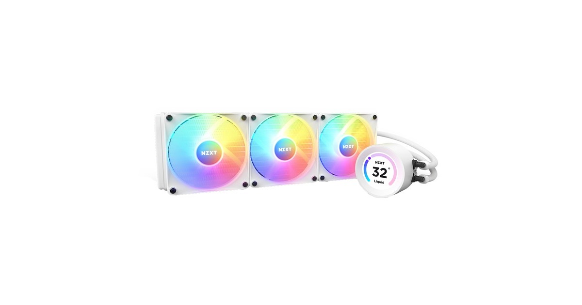 NZXT Kraken Elite 360 RGB 360mm, Wasserkühlung(weiß)