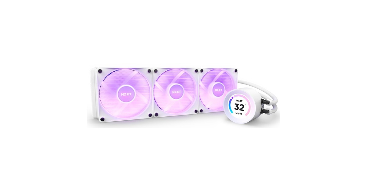NZXT Kraken Elite 360 RGB 360mm, Wasserkühlung(weiß)