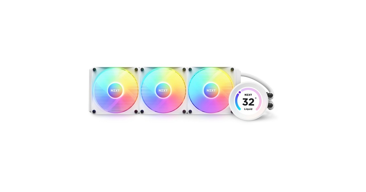 NZXT Kraken Elite 360 RGB 360mm, Wasserkühlung(weiß)