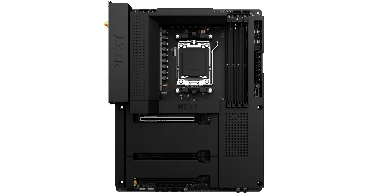 NZXT N7 B650E Matte Black, Mainboard(schwarz, Outlet)