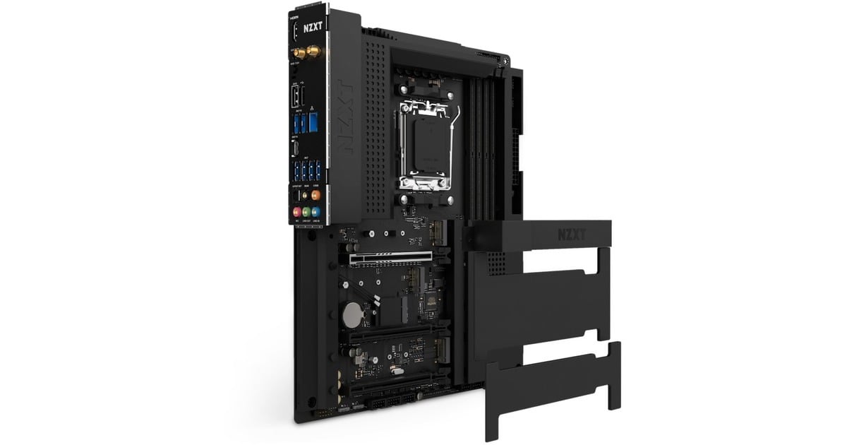 NZXT N7 B650E Matte Black, Mainboard(schwarz)