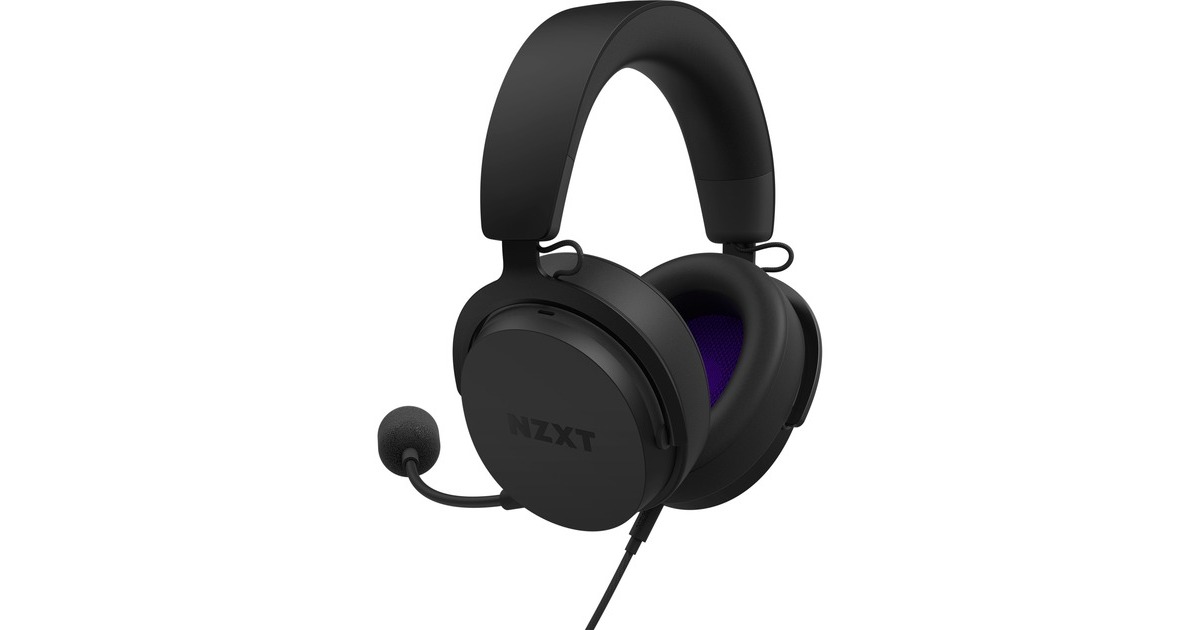 NZXT Relay, Gaming-Headset(schwarz, USB, 3.5 mm Klinke)
