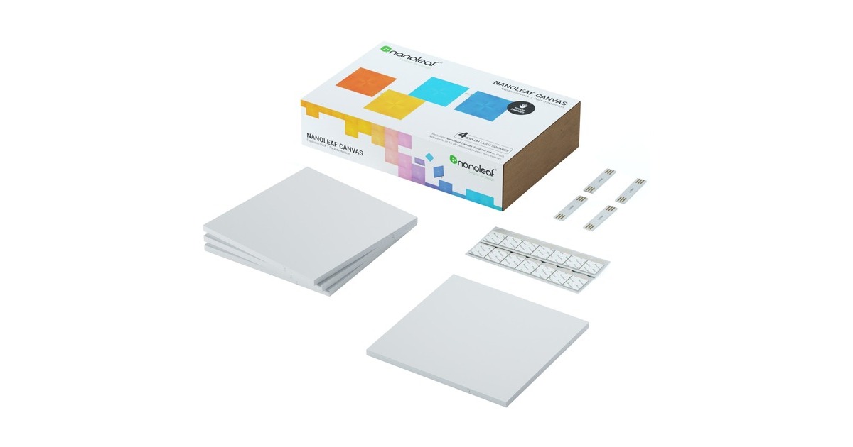 Nanoleaf Canvas Erweiterungs-Kit, LED-Leuchte(4 LED-Leuchtelemente)