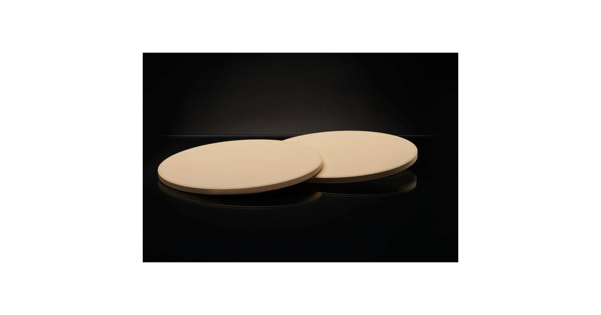 Napoleon 2er-Set Pizzasteine für TravelQ(beige, Ø 25,4cm)