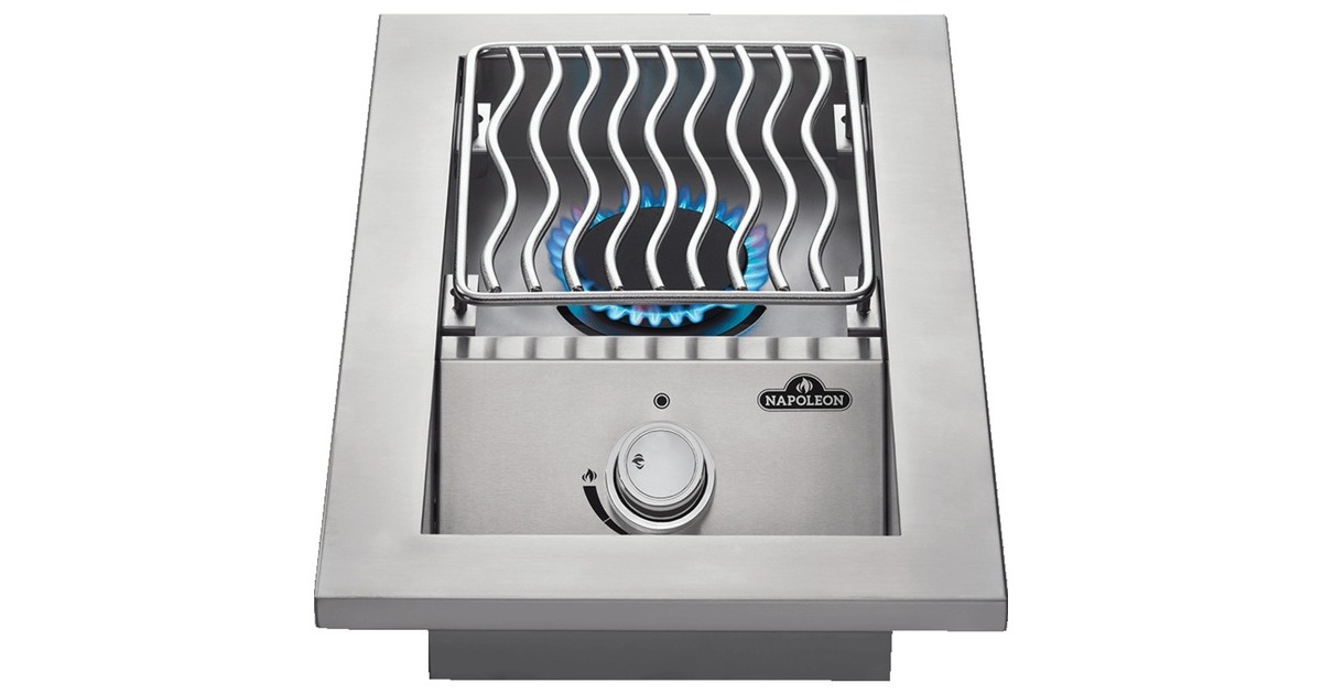 Napoleon 500-Einbau-Seitenbrenner, klein, Gaskocher(edelstahl) Napoleon 500-Einbau-Seitenbrenner, klein, Gaskocher(edelstahl)