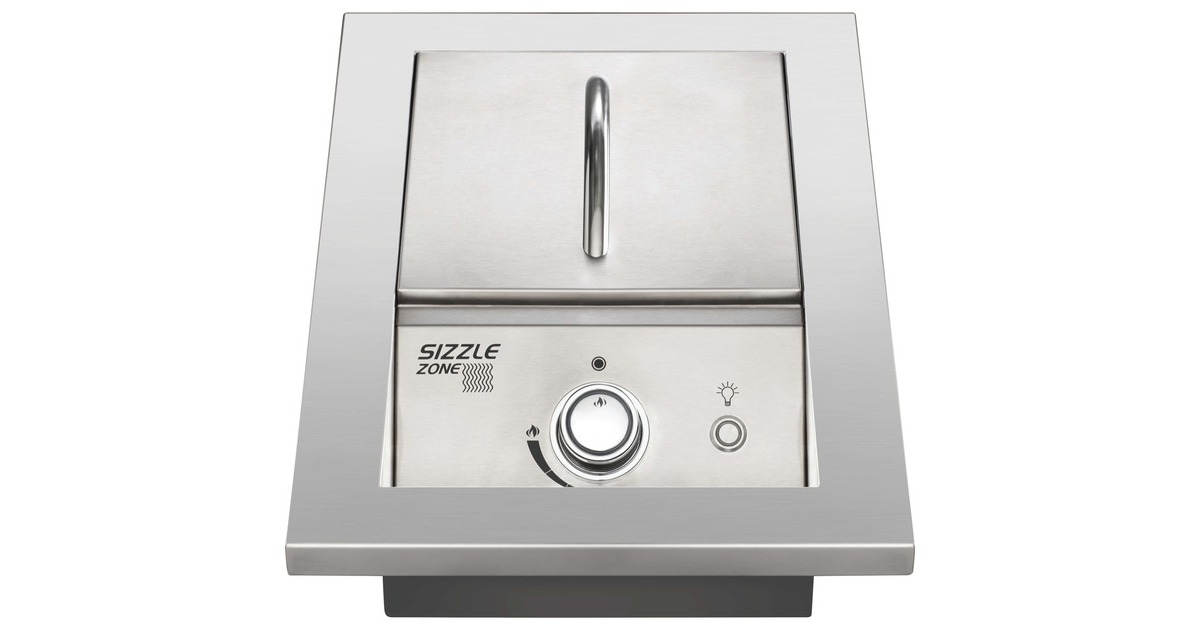 Napoleon 700-Einbau SIZZLE ZONE, klein, Gasbrenner(edelstahl, SIZZLE ZONE zum Nachrüsten)