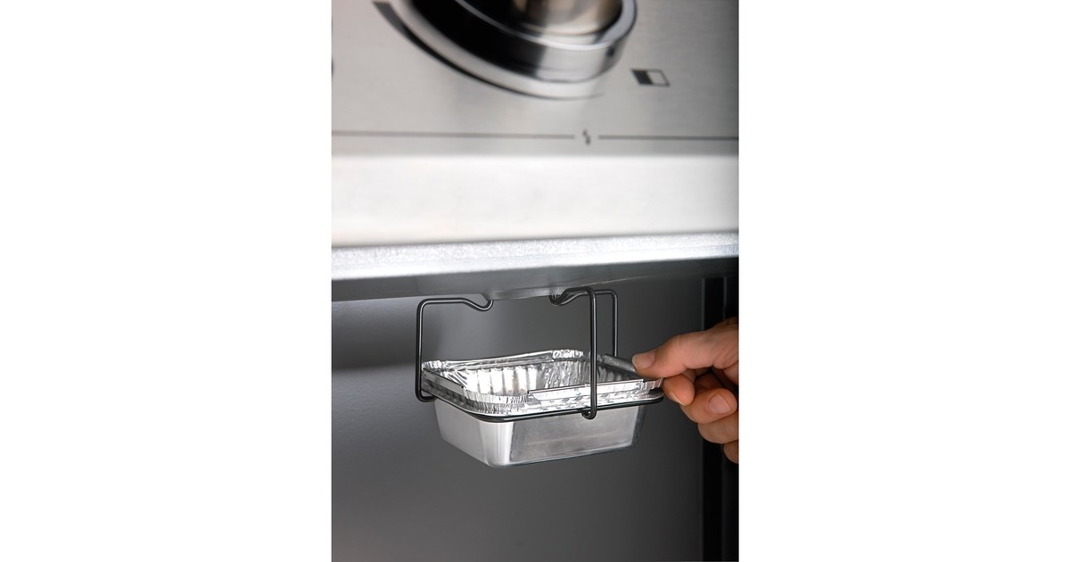 Napoleon Alu-Fettauffangschalen 14,7cm x 12,2cm, Tropfschale(silber, 5 Stück)