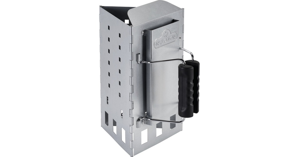 Napoleon Anzündkamin dreieckig(silber/schwarz)