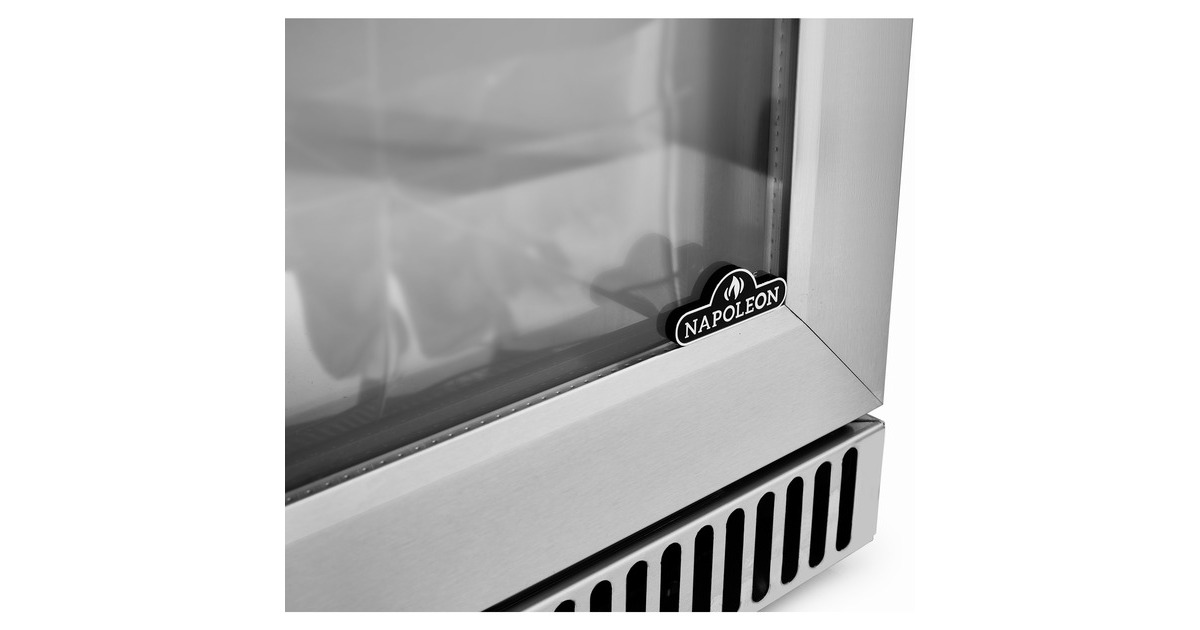 Napoleon Außen-Kühlschrank NFR135OLGL-CE, Getränkekühlschrank(edelstahl, Öffnet nach links)