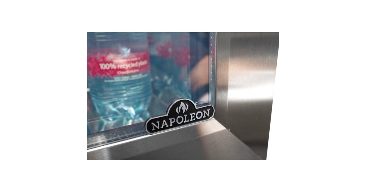 Napoleon Außen-Kühlschrank NFR135OLGL-CE, Getränkekühlschrank(edelstahl, Öffnet nach links)