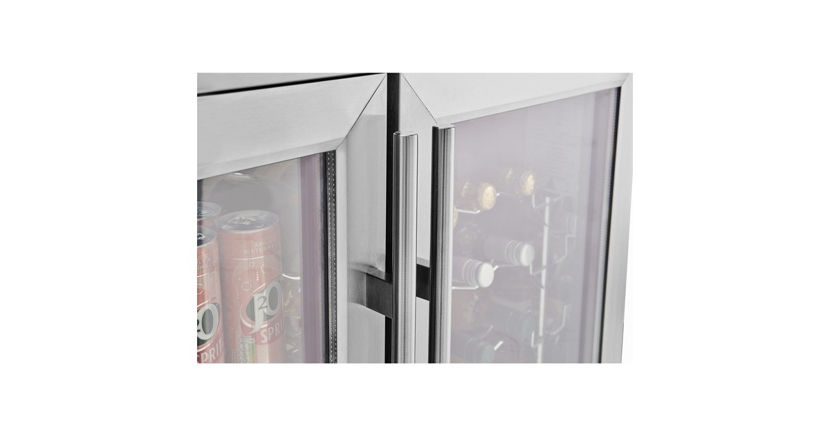 Napoleon Außen-Kühlschrank NFR210ODGL-CE, Getränkekühlschrank(edelstahl, Doppeltür)