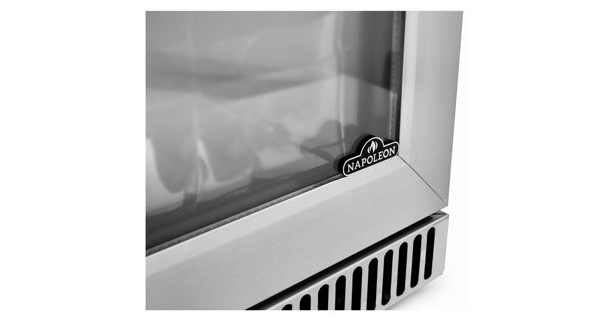 Napoleon Außen-Kühlschrank NFR210ODGL-CE, Getränkekühlschrank(edelstahl, Doppeltür)
