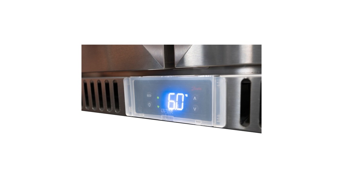 Napoleon Außen-Kühlschrank NFR210ODGL-CE, Getränkekühlschrank(edelstahl, Doppeltür)