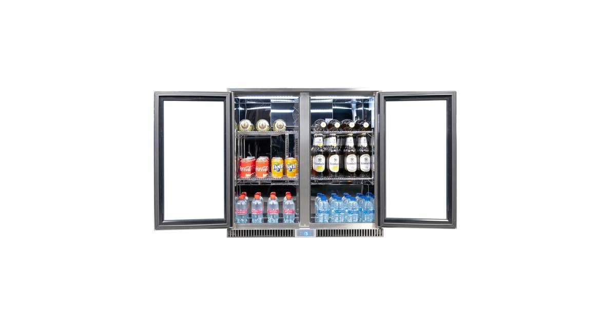 Napoleon Außen-Kühlschrank NFR210ODGL-CE, Getränkekühlschrank(edelstahl, Doppeltür)