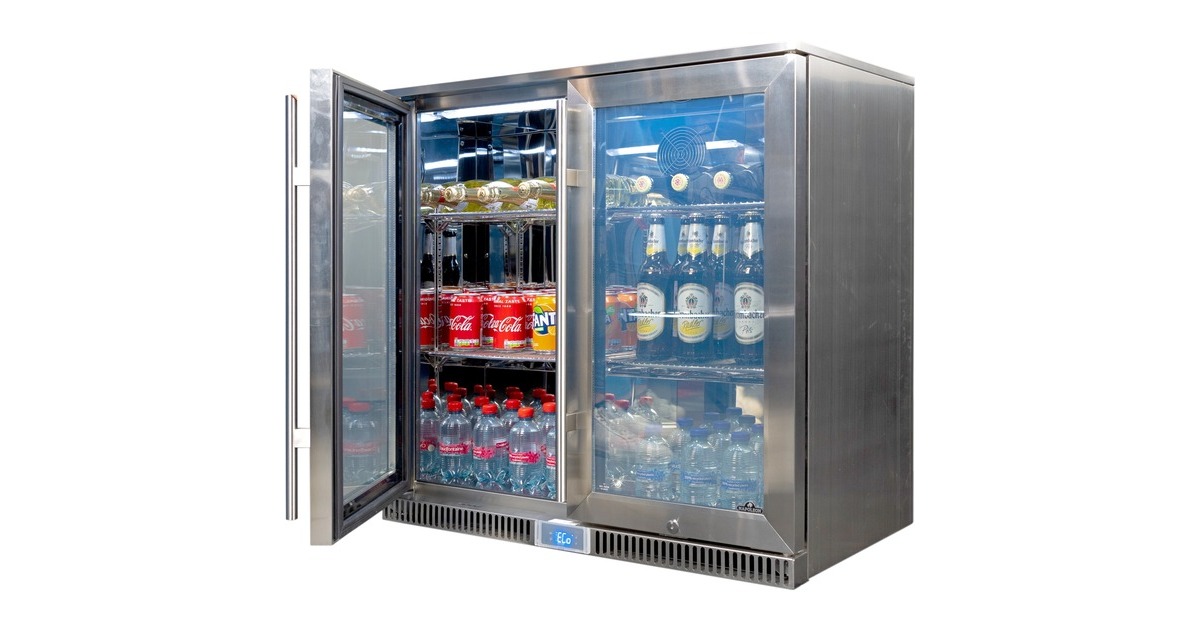 Napoleon Außen-Kühlschrank NFR210ODGL-CE, Getränkekühlschrank(edelstahl, Doppeltür)