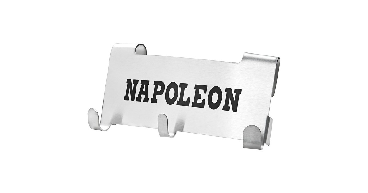 Napoleon Besteck-Halter für Rodeo Kugelgrill, Halterung(edelstahl, 3 Haken)