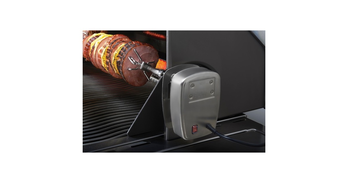 Napoleon Commercial Drehspieß-Set für 500-er Modelle, Grillspieß(edelstahl, inkl. Motor)