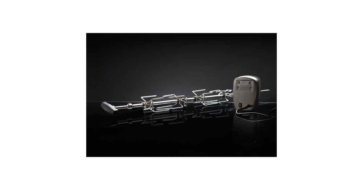 Napoleon Drehspieß-Set Commercial Quality für Prestige PRO™ 665, Grillspieß(silber)