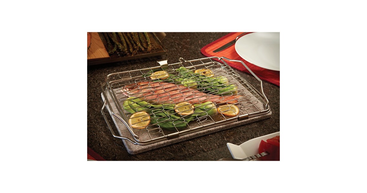 Napoleon Flexibler Fisch- und Gemüsekorb, klappbar(edelstahl)