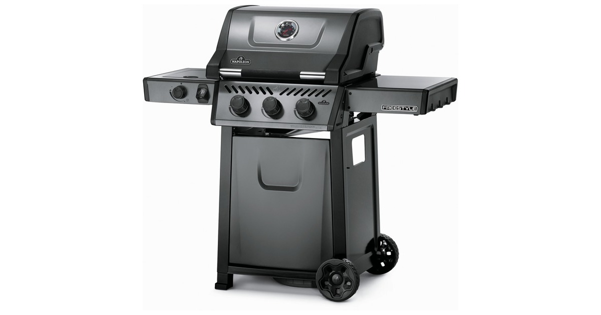 Napoleon Gasgrill Freestyle 365 SB Graphit, mit Seitenbrenner(graphit/schwarz)