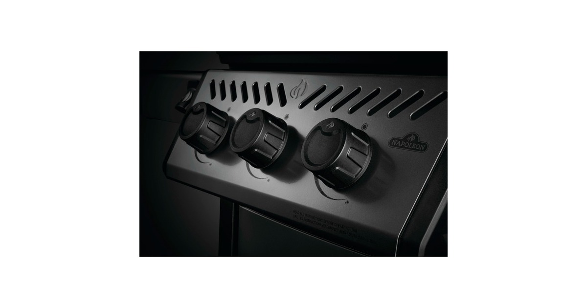Napoleon Gasgrill Freestyle 365 SB Graphit, mit Seitenbrenner(graphit/schwarz)
