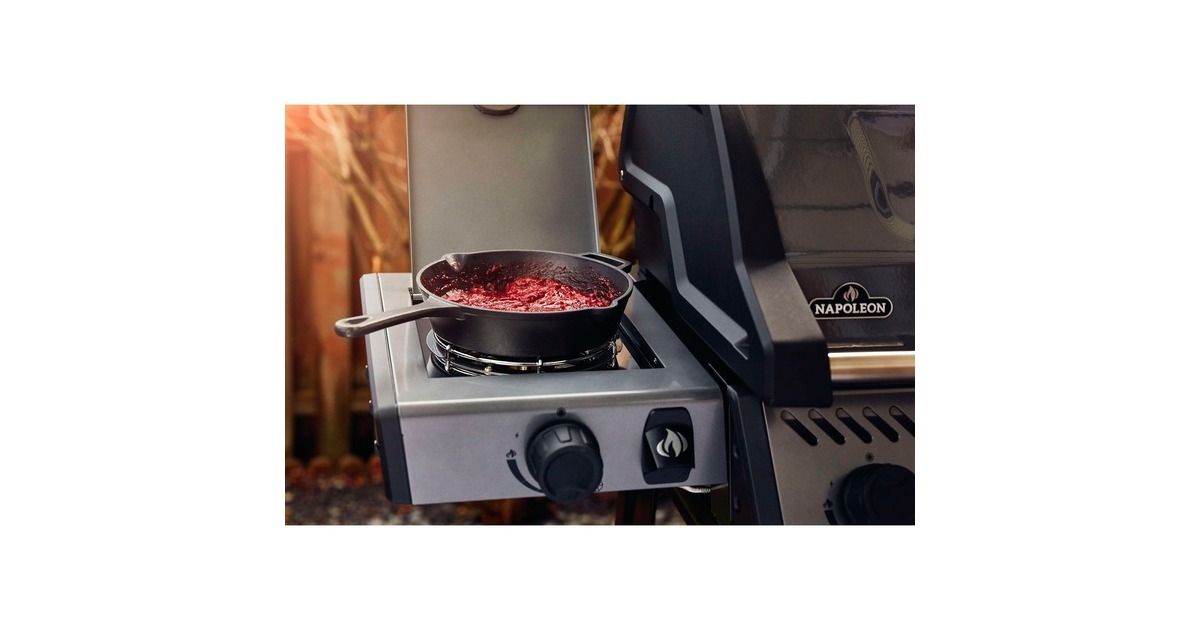 Napoleon Gasgrill Freestyle 365 SB Graphit, mit Seitenbrenner(graphit/schwarz)