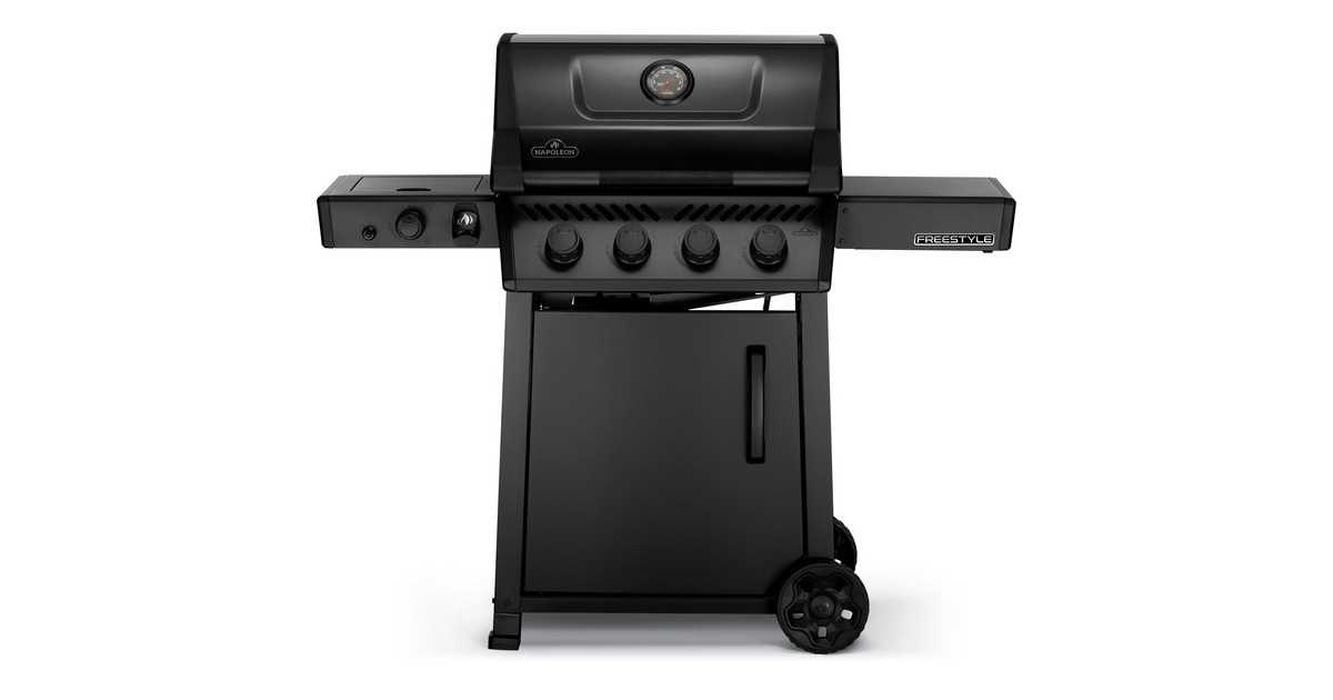 Napoleon Gasgrill Freestyle 425 SIB Phantom, mit SIZZLE ZONE(schwarz (matt), Modell 2023)