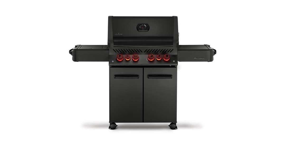 Napoleon Gasgrill Prestige 500 Phantom, mit SIZZLE ZONE(schwarz (matt), Modell 2023) Napoleon Gasgrill Prestige 500 Phantom, mit SIZZLE ZONE(schwarz (matt), Modell 2023)