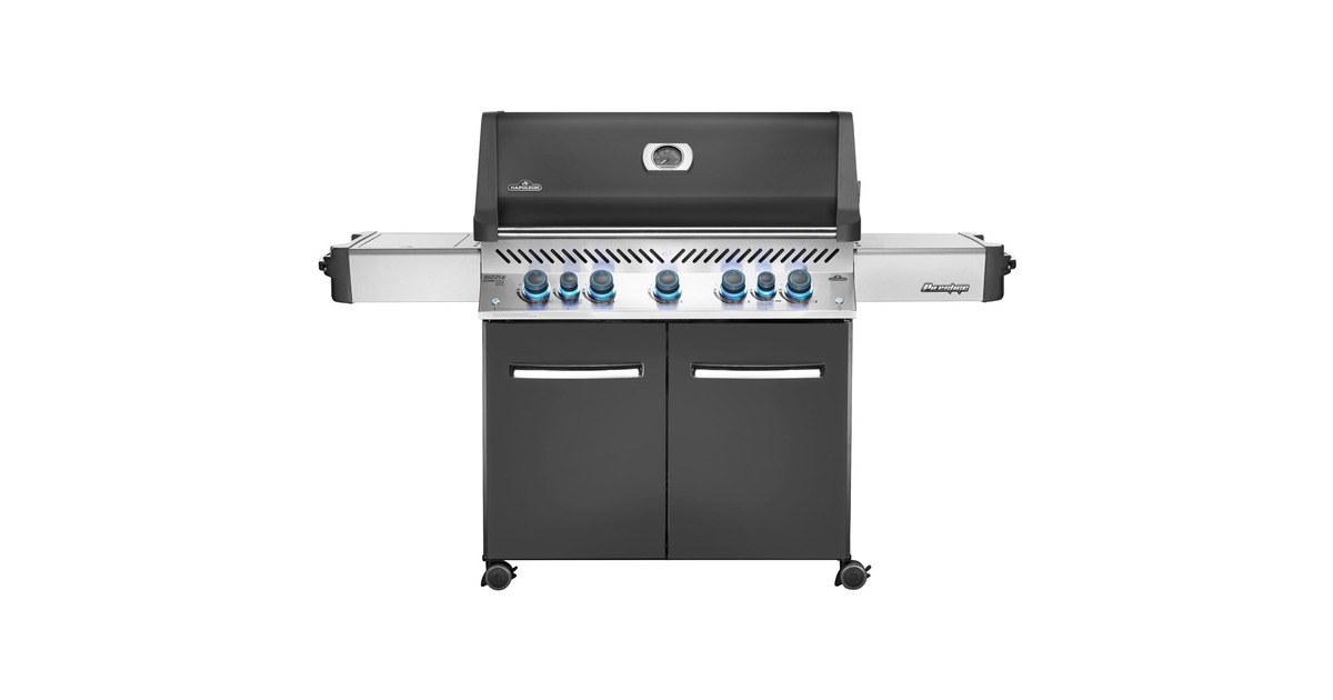 Napoleon Gasgrill Prestige 665 Charcoal Grau(grau/edelstahl, mit SIZZLE ZONE)