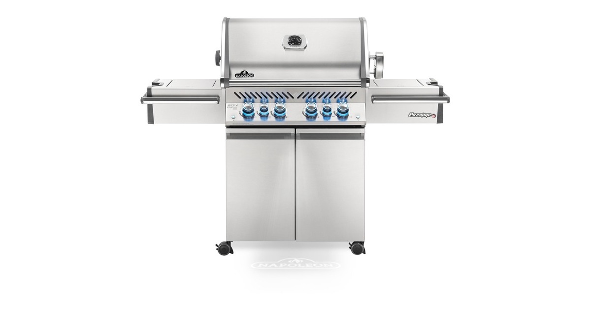 Napoleon Gasgrill Prestige Pro 500, inkl. Drehspieß-Set(edelstahl, mit SIZZLE ZONE)