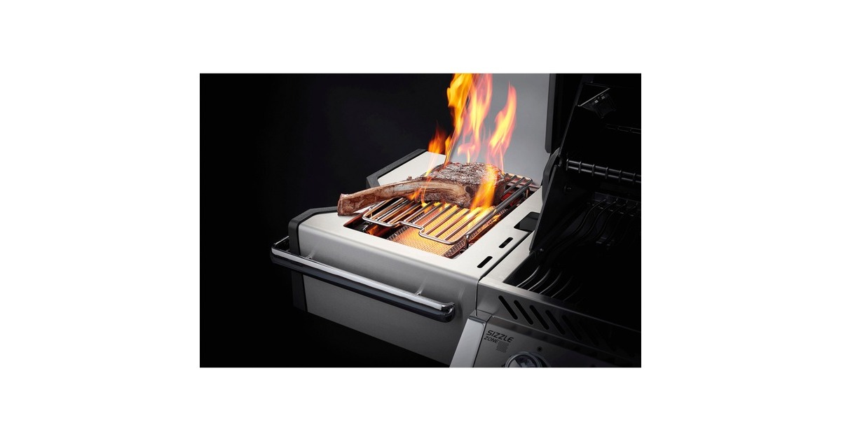 Napoleon Gasgrill Prestige Pro 500, inkl. Drehspieß-Set(edelstahl, mit SIZZLE ZONE)