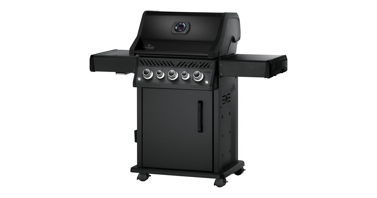 Napoleon Gasgrill Rogue SE 425 Phantom, mit SIZZLE ZONE(schwarz (matt), Modell 2023)