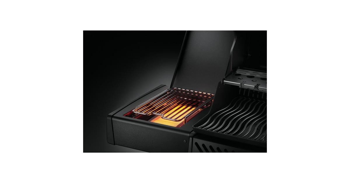 Napoleon Gasgrill Rogue SE 425 Phantom, mit SIZZLE ZONE(schwarz (matt), Modell 2023)