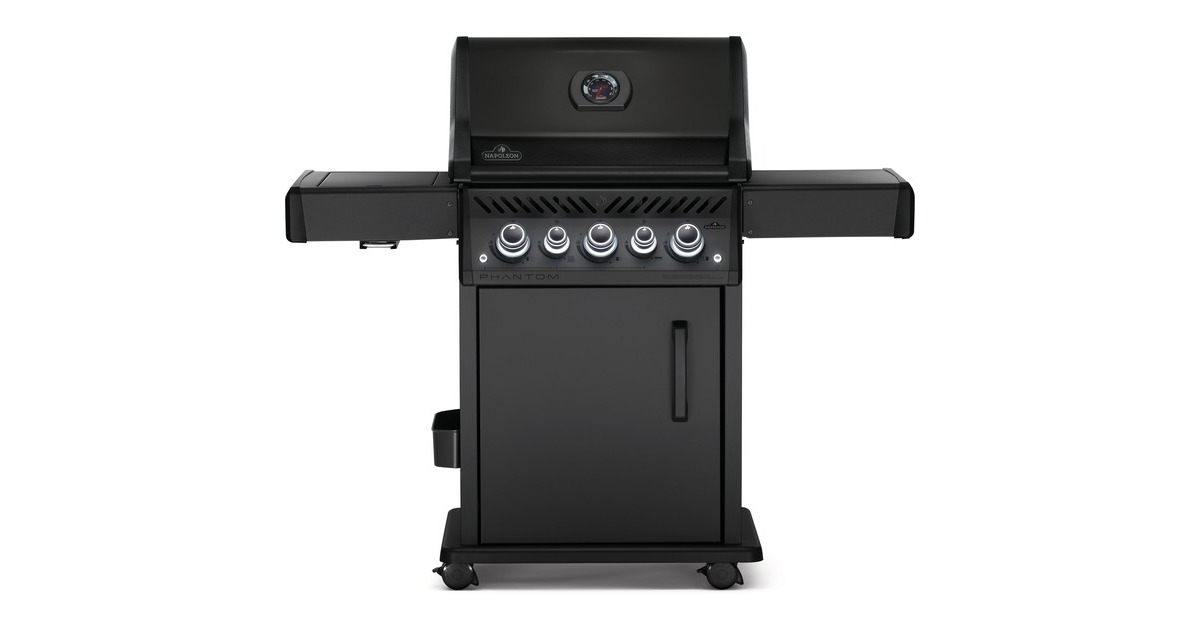 Napoleon Gasgrill Rogue SE 425 Phantom, mit SIZZLE ZONE(schwarz (matt), Modell 2023)