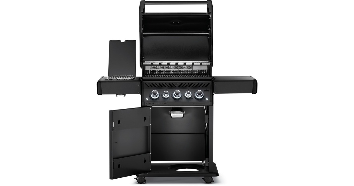 Napoleon Gasgrill Rogue SE 425 Phantom, mit SIZZLE ZONE(schwarz (matt), Modell 2023)