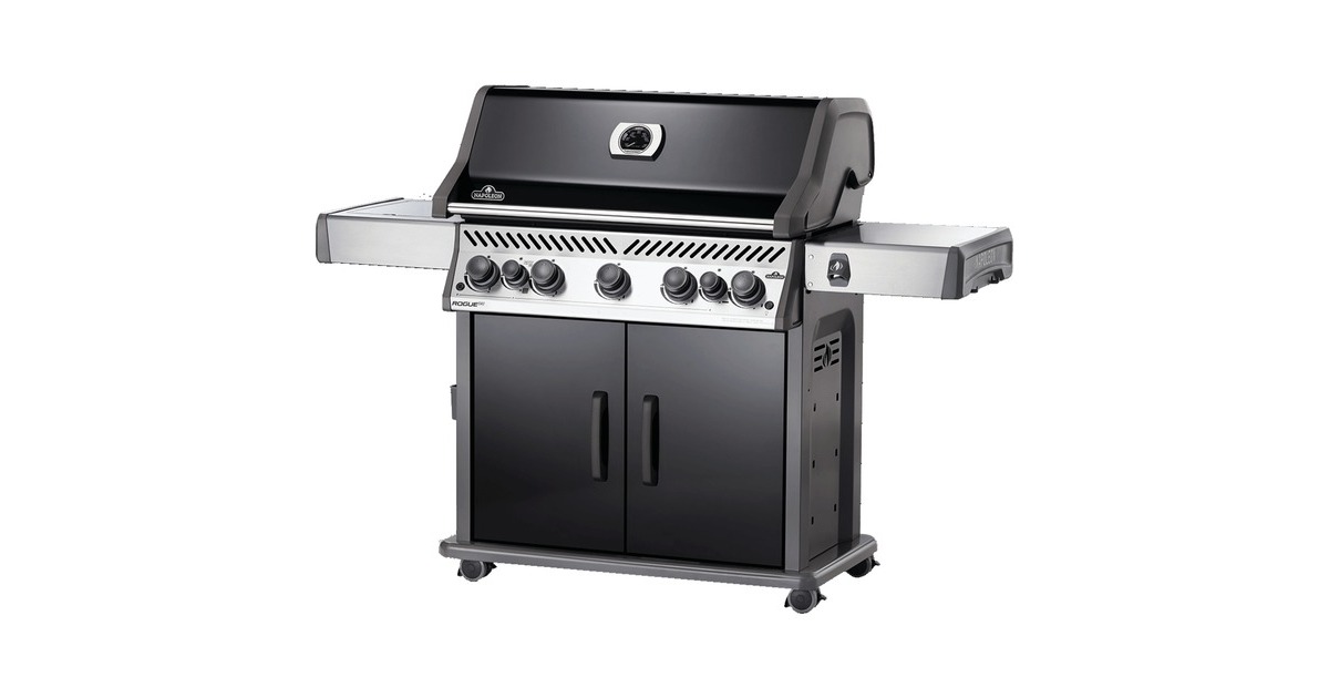 Napoleon Gasgrill Rogue SE 625(schwarz/silber, mit SIZZLE-ZONE)