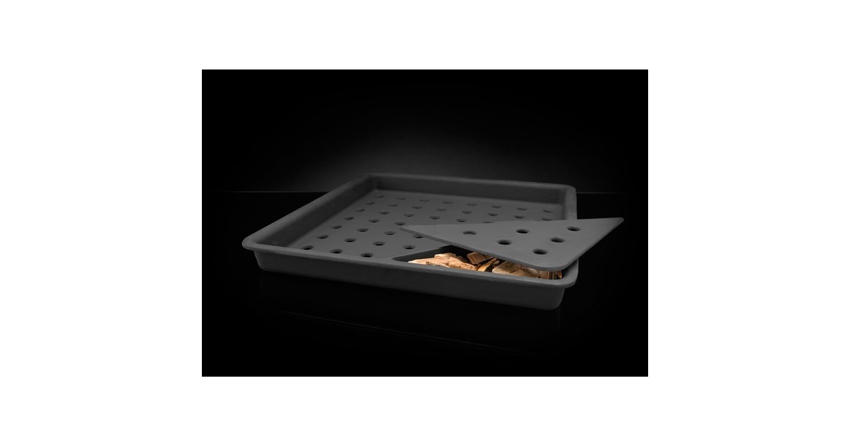 Napoleon Gusseisen Holzkohleeinsatz & Räuchervorrichtung, Grillkorb(schwarz)