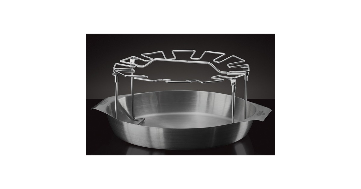 Napoleon Hähnchenkeulen-Halter inkl.Schale, Geflügelhalter(edelstahl)