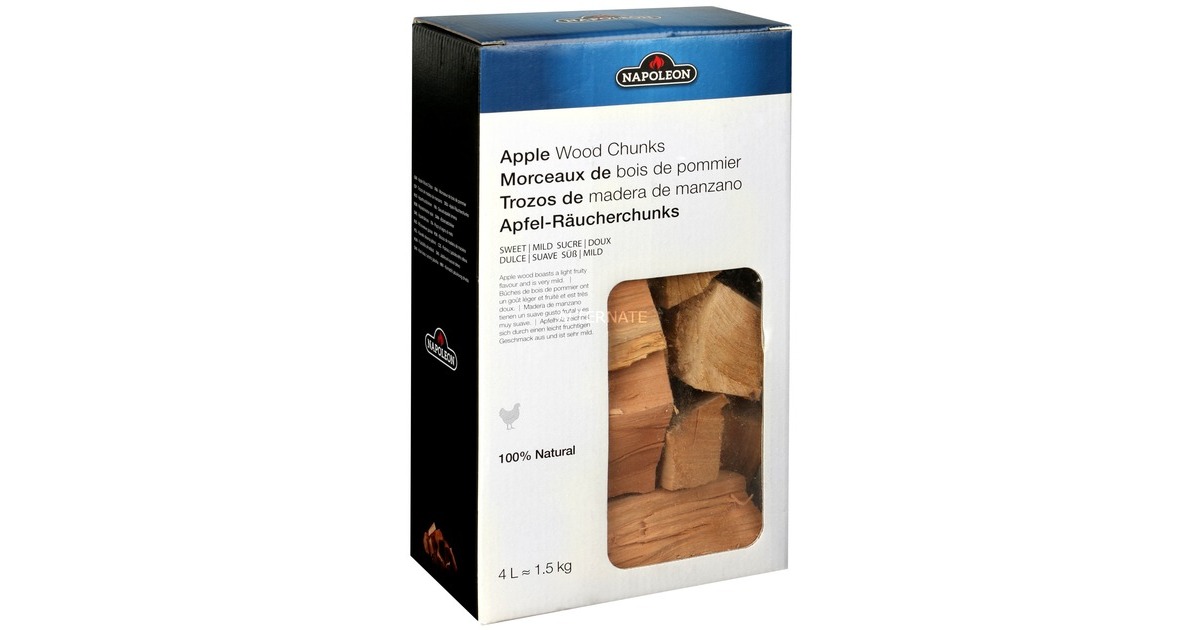 Napoleon Holz-Räucherchunks Apfel, Räucherchips(1,5kg)