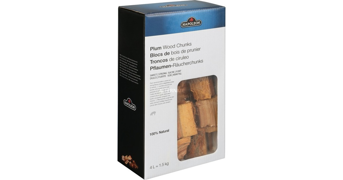 Napoleon Holz-Räucherchunks Pflaume, Räucherchips(1,5kg)